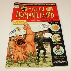 3/$28❤️signed The Pitiful Human-Lizard #1 Toronto Canada Superhero by Jason Loo